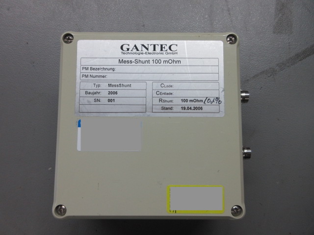 GANTEC GmbH Mess-Shunt 100 mOhm